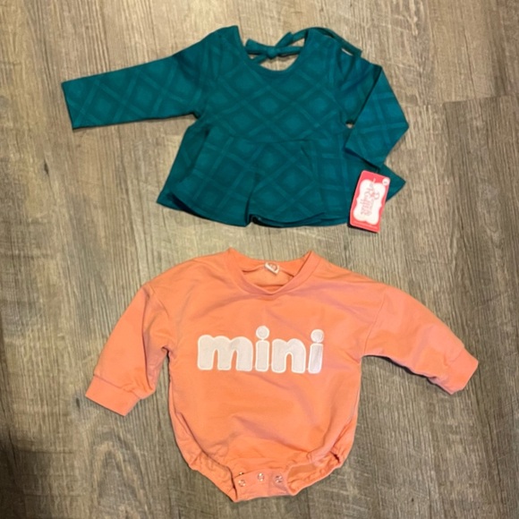 3-6mo fall top & outfit set - Picture 2 of 2